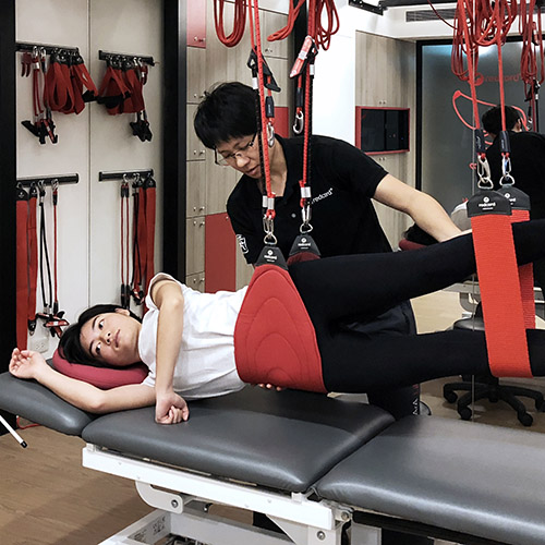 運動治療-redcord-紅繩懸吊系統-物理治療-彼拉提斯